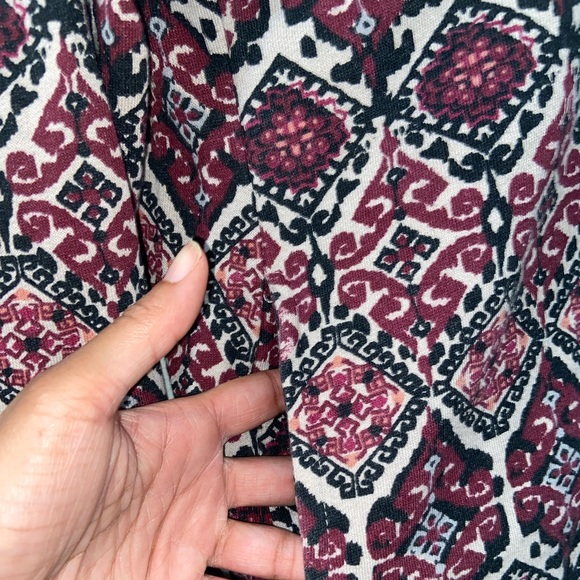 Aèropostale Long Sleeve Boho Pullover Drawstring Hoodie - Picture 11 of 13